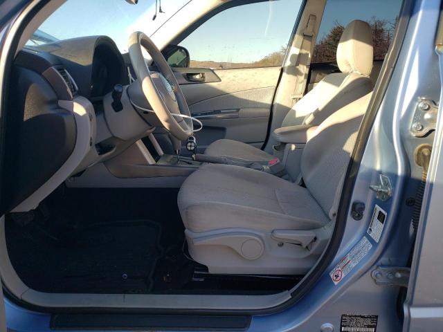 JF2SHABC0BH705255 - 2011 SUBARU FORESTER 2.5X Azul foto 7