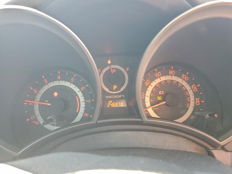 JTKJF5C79D3056802 - 2013 TOYOTA SCION TC GRAY photo 9