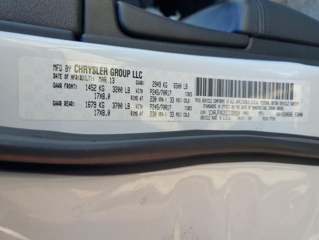 1C4RJFAG2EC132024 - 2014 JEEP GRAND CHER LAREDO WHITE photo 14