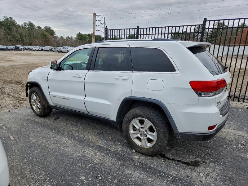 1C4RJFAG2EC132024 - 2014 JEEP GRAND CHER LAREDO WHITE photo 2