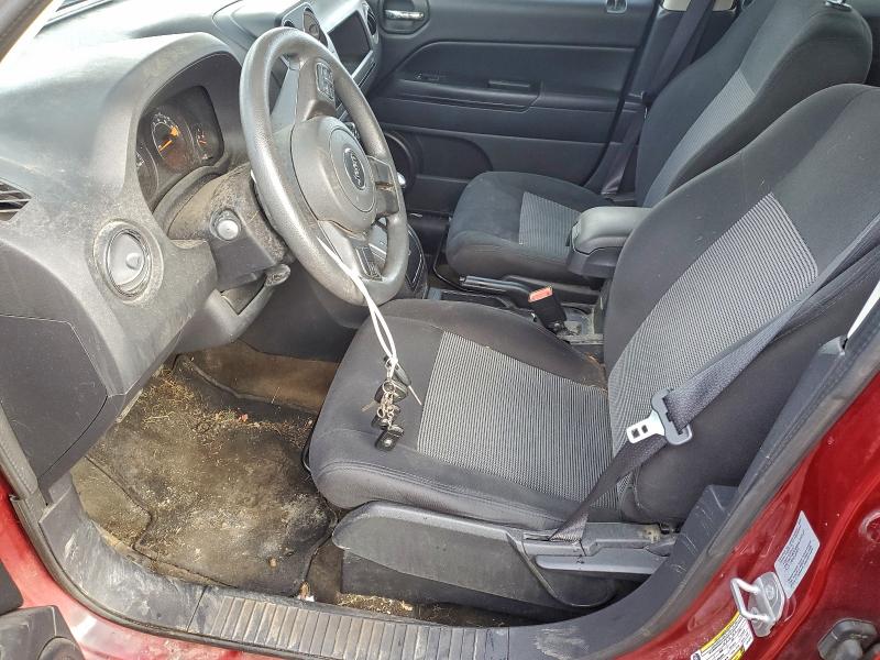 1C4NJRBBXHD143113 - 2017 JEEP PATRIOT SPORT 红色 照片 7