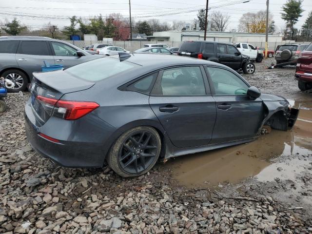 2HGFE2F55NH548154 - 2022 HONDA CIVIC SPORT CHARCOAL photo 3