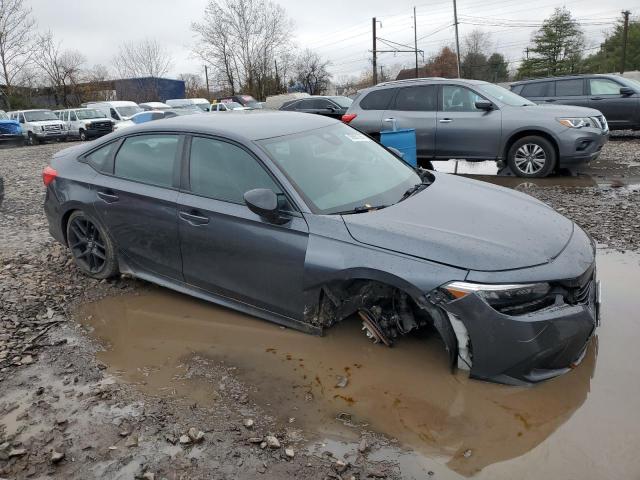 2HGFE2F55NH548154 - 2022 HONDA CIVIC SPORT CHARCOAL photo 4