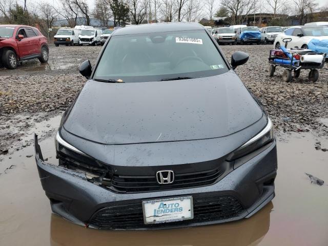 2HGFE2F55NH548154 - 2022 HONDA CIVIC SPORT CHARCOAL photo 5