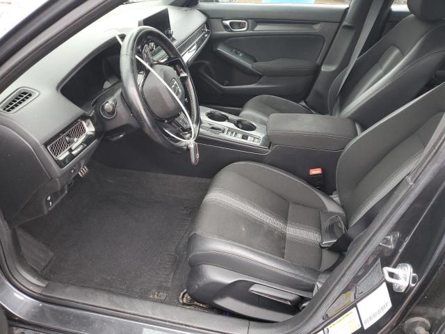 2HGFE2F55NH548154 - 2022 HONDA CIVIC SPORT CHARCOAL photo 7