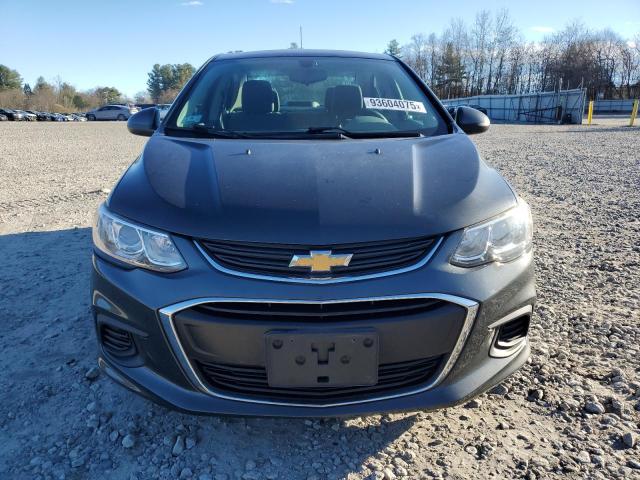 1G1JB5SG7H4116363 - 2017 CHEVROLET SONIC LS GRAY photo 5