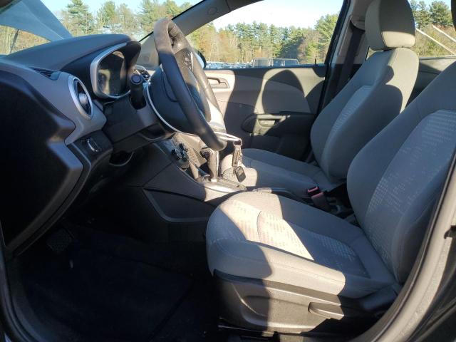 1G1JB5SG7H4116363 - 2017 CHEVROLET SONIC LS GRAY photo 7