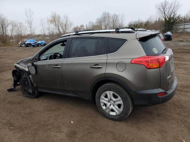 JTMZFREV0DD024683 - 2013 TOYOTA RAV4 LE BROWN photo 2