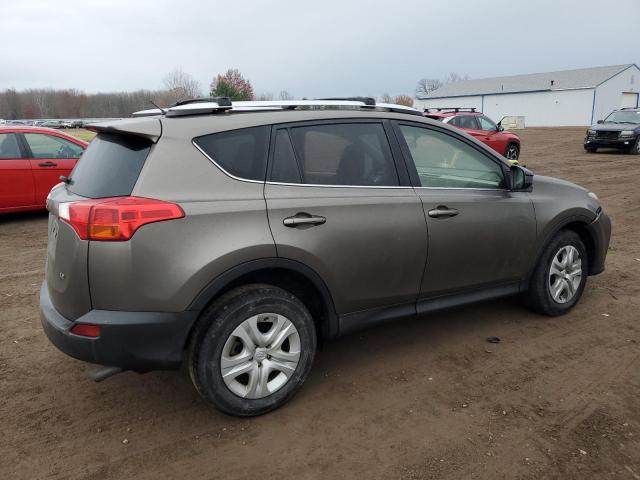 JTMZFREV0DD024683 - 2013 TOYOTA RAV4 LE BROWN photo 3