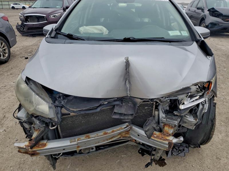 JHMGK5H54HS008719 - 2017 HONDA FIT LX Gümüş fotoğraf 12