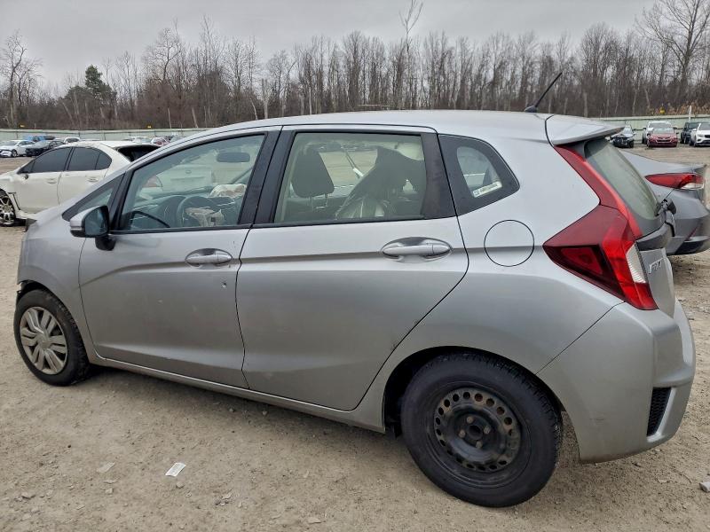 JHMGK5H54HS008719 - 2017 HONDA FIT LX Gümüş fotoğraf 2