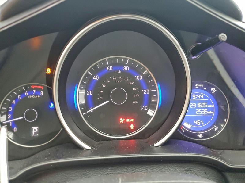 JHMGK5H54HS008719 - 2017 HONDA FIT LX Gümüş fotoğraf 9