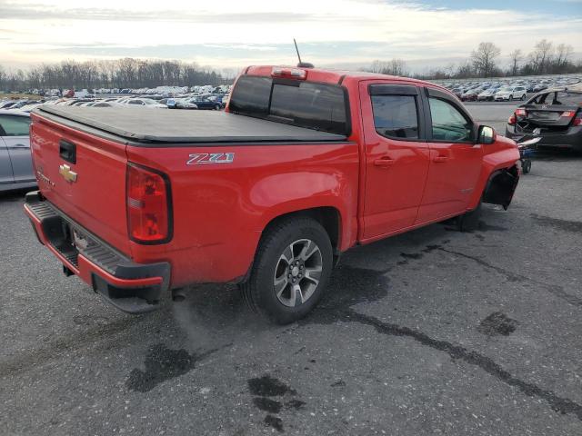 1GCGTDEN8H1280127 - 2017 CHEVROLET COLORADO Z71 RED photo 3
