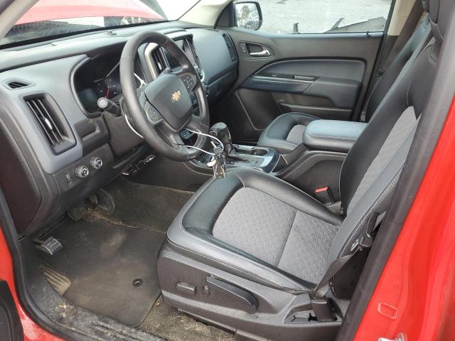 1GCGTDEN8H1280127 - 2017 CHEVROLET COLORADO Z71 RED photo 7