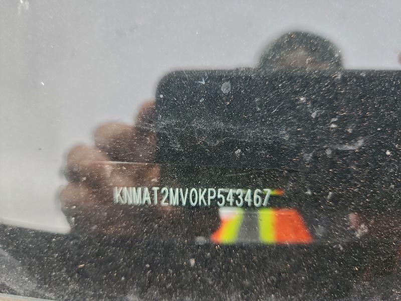 KNMAT2MV0KP543467 - 2019 NISSAN ROGUE S Сұр фото 14