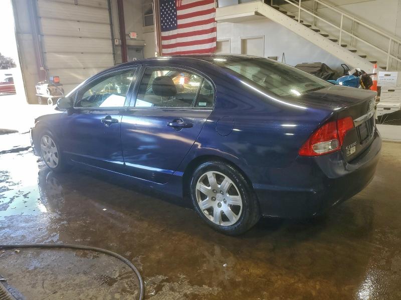 2HGFA165X9H547075 - 2009 HONDA CIVIC LX أزرق صورة 2