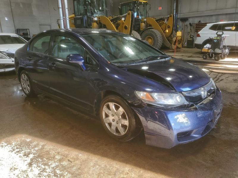 2HGFA165X9H547075 - 2009 HONDA CIVIC LX أزرق صورة 4