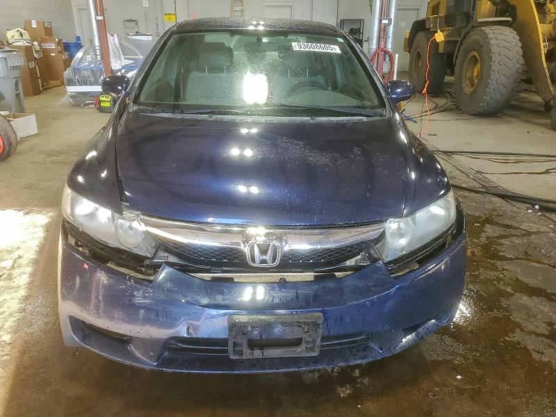 2HGFA165X9H547075 - 2009 HONDA CIVIC LX أزرق صورة 5