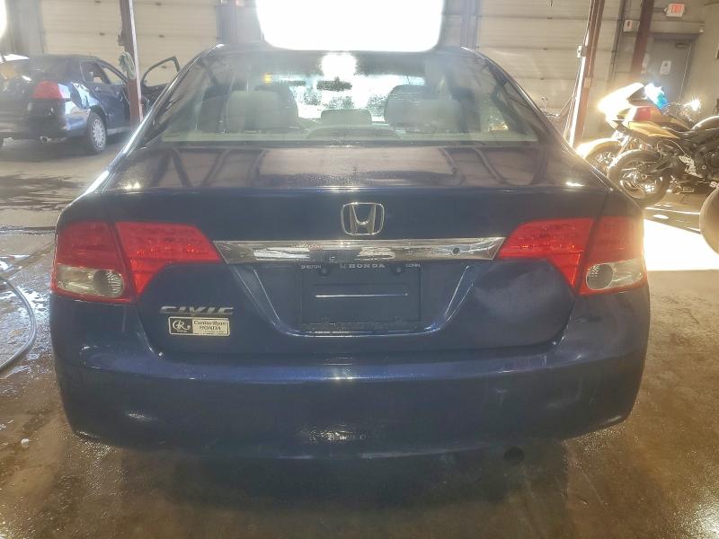 2HGFA165X9H547075 - 2009 HONDA CIVIC LX أزرق صورة 6