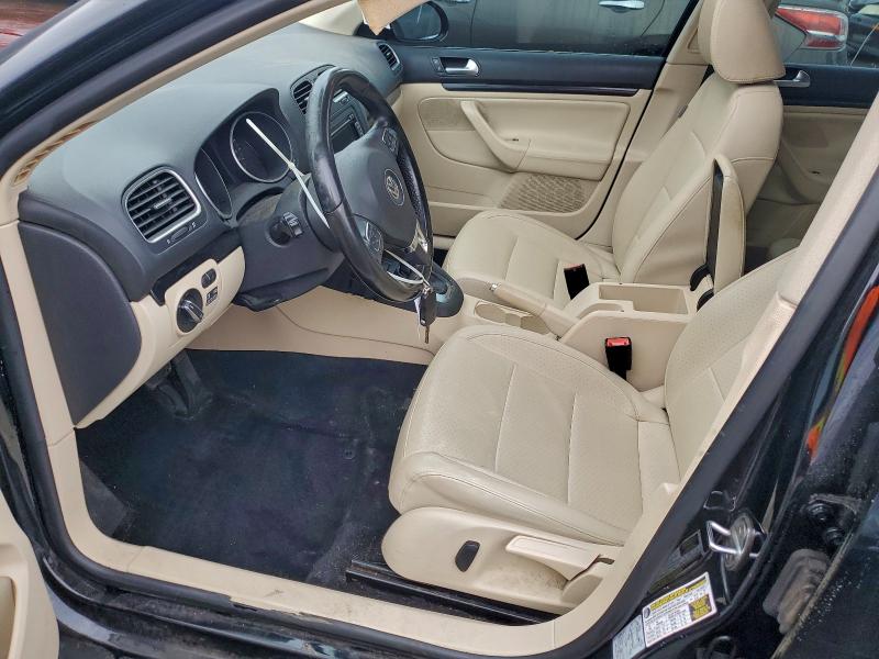 3VWPL7AJXBM677429 - 2011 VOLKSWAGEN JETTA TDI BLACK photo 7