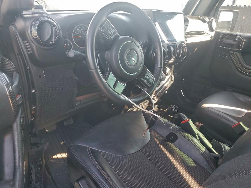 1C4AJWBG3GL276891 - 2016 JEEP WRANGLER SAHARA BLACK photo 8