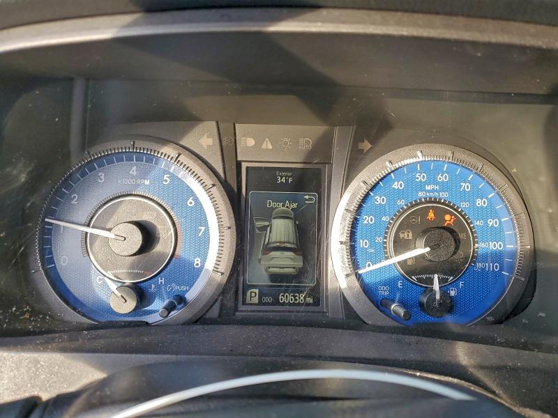 5TDYK3DC7GS736881 - 2016 TOYOTA SIENNA XLE ვერცხლისფერი ფოტო 9