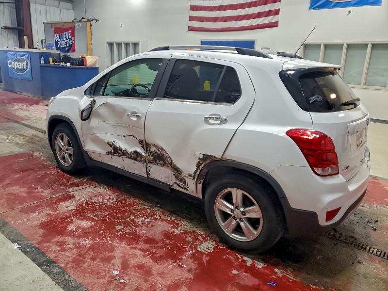 KL7CJLSB7KB862405 - 2019 CHEVROLET TRAX 1LT WHITE photo 2