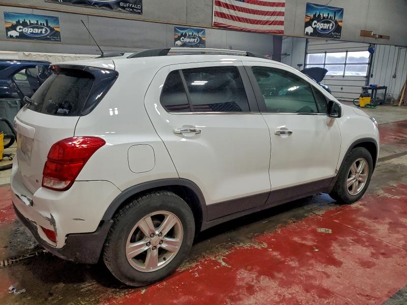 KL7CJLSB7KB862405 - 2019 CHEVROLET TRAX 1LT WHITE photo 3