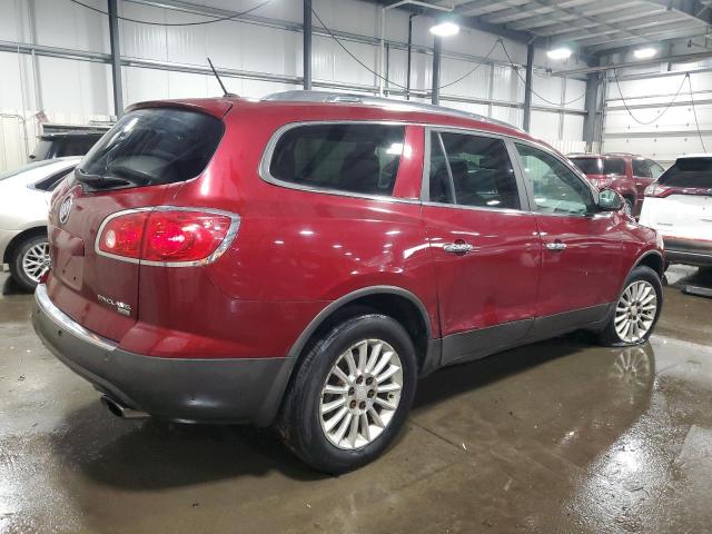 5GAKVBED7BJ276806 - 2011 BUICK ENCLAVE CXL RED photo 3