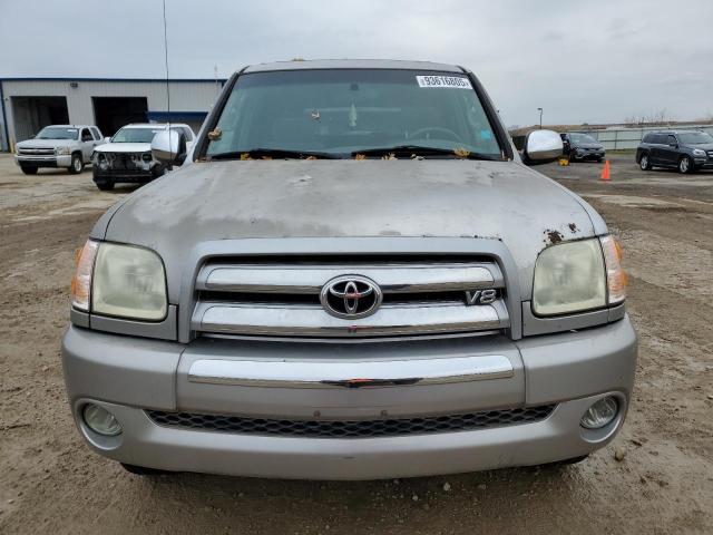 5TBDT44194S447425 - 2004 TOYOTA TUNDRA DOUBLE CAB SR5 SILVER photo 5