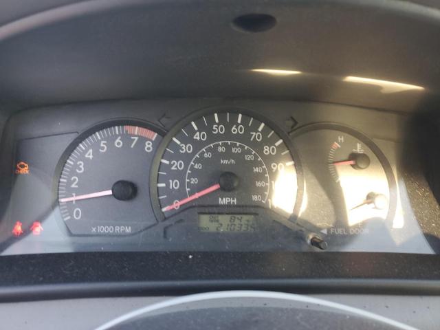 2T1BR32E35C338403 - 2005 TOYOTA COROLLA CE GRAY photo 9