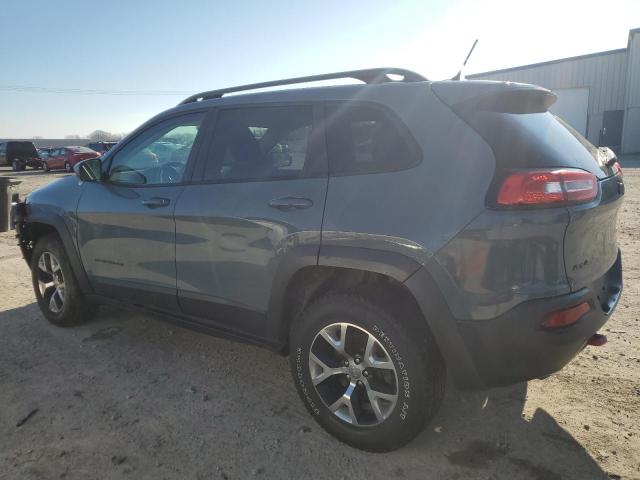 1C4PJMBS5EW163278 - 2014 JEEP CHEROKEE TRAILHAWK GRAY photo 2