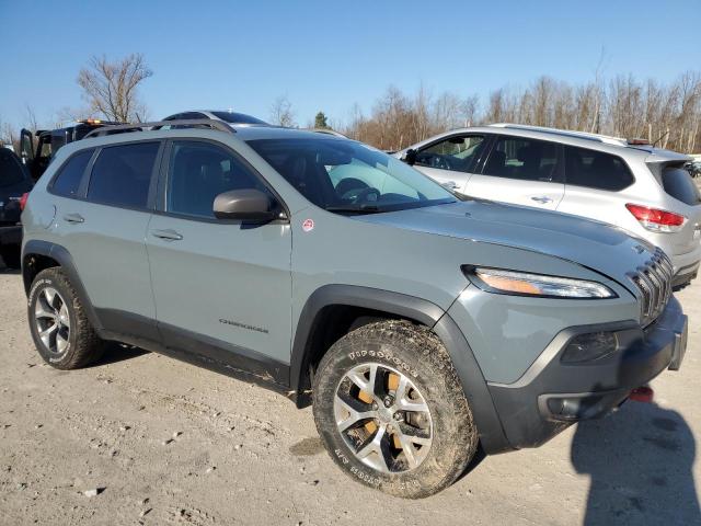 1C4PJMBS5EW163278 - 2014 JEEP CHEROKEE TRAILHAWK GRAY photo 4