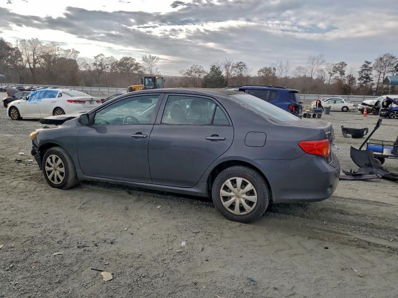 1NXBU4EE3AZ253621 - 2010 TOYOTA COROLLA BASE ნაცრისფერი ფოტო 2