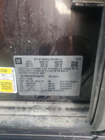 5GAKVCKD7FJ384150 - 2015 BUICK ENCLAVE Qəhvəyi foto 13