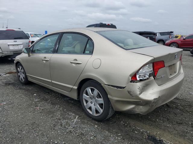 1HGFA16588L081194 - 2008 HONDA CIVIC LX თაფლისფერი ფოტო 2