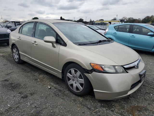 1HGFA16588L081194 - 2008 HONDA CIVIC LX თაფლისფერი ფოტო 4