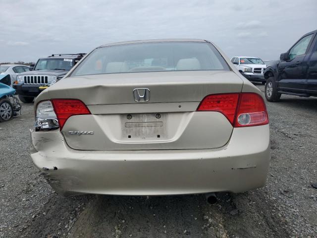 1HGFA16588L081194 - 2008 HONDA CIVIC LX თაფლისფერი ფოტო 6