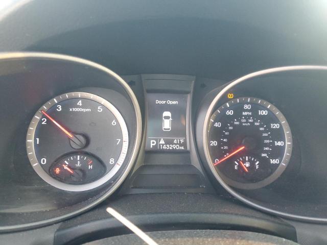 5XYZTDLB6FG233158 - 2015 HYUNDAI SANTA FE S SILVER photo 9