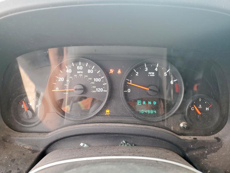 1C4NJRBB8CD521020 - 2012 JEEP PATRIOT SPORT თეთრი ფოტო 9