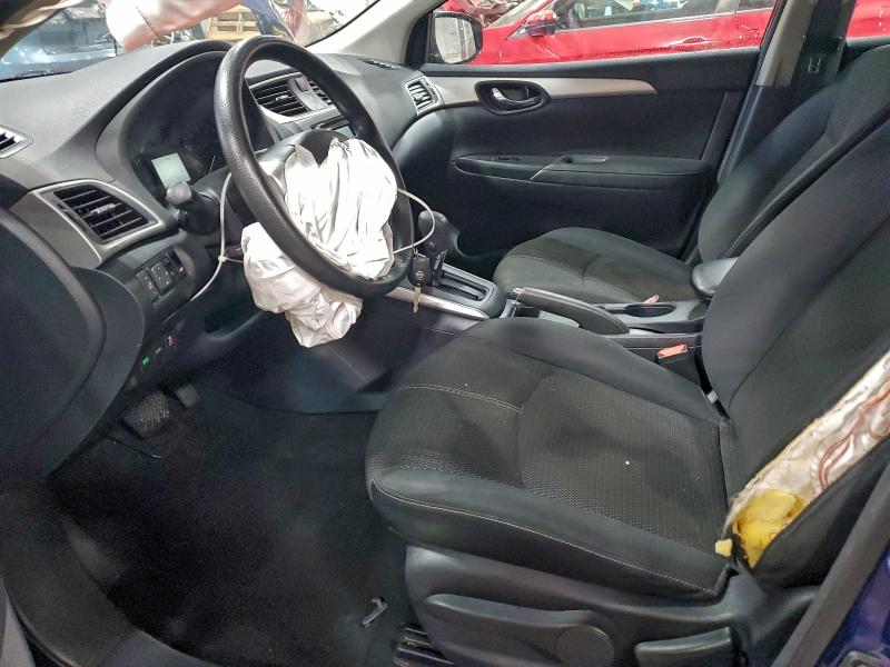 3N1AB7AP0HY221640 - 2017 NISSAN SENTRA S 蓝色 照片 7