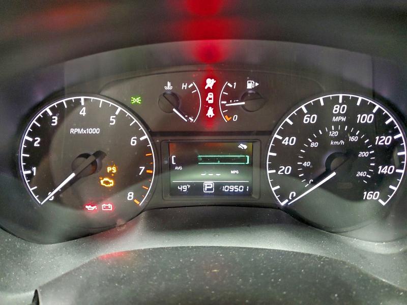 3N1AB7AP0HY221640 - 2017 NISSAN SENTRA S 蓝色 照片 9