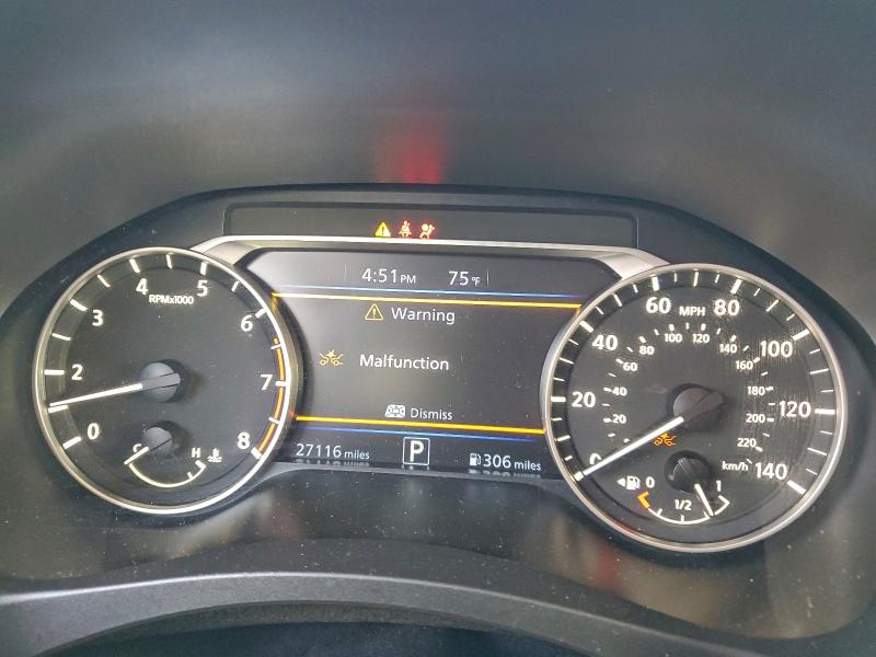 1N4BL4CV2SN307325 - 2025 NISSAN ALTIMA SR GRAY photo 9