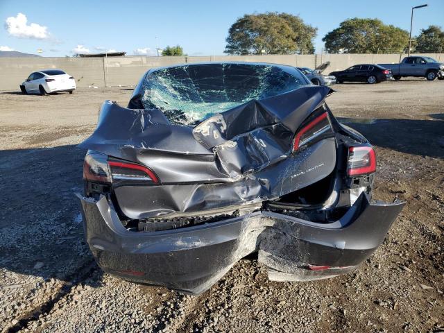 5YJ3E1EB4NF251675 - 2022 TESLA MODEL 3 灰色 照片 6