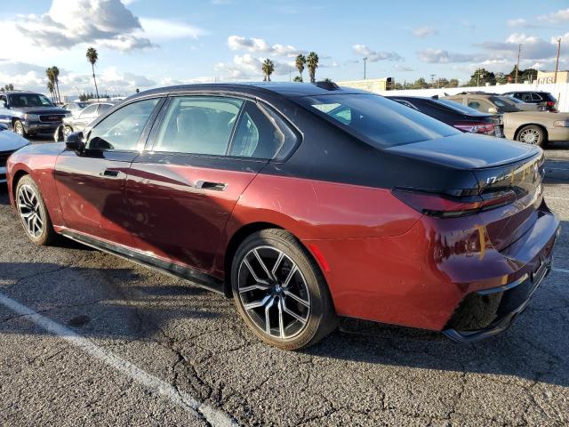 WBY53EJ06PCN85571 - 2023 BMW I7 XDRIVE60 勃艮第红 照片 2