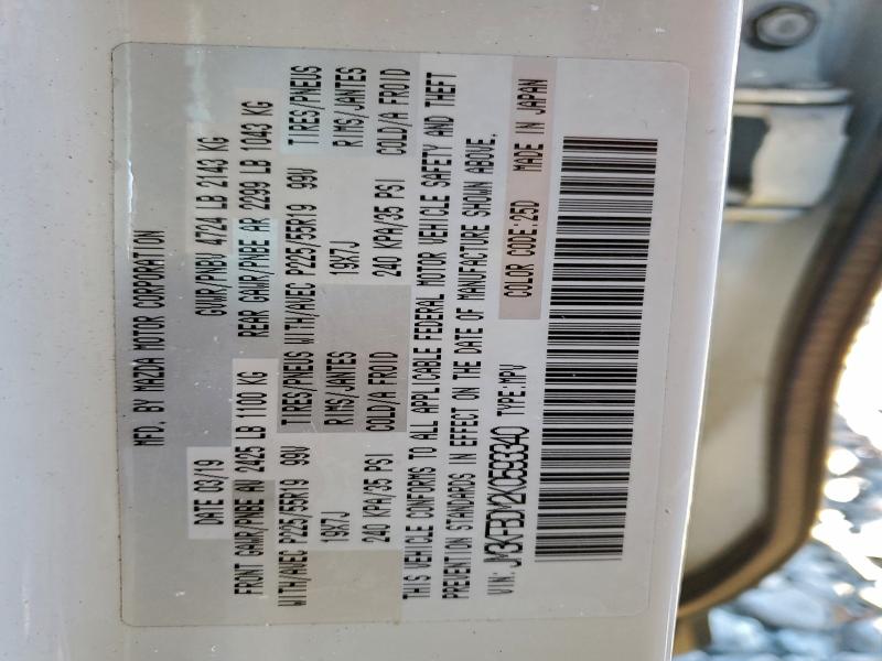 JM3KFBDM2K0593340 - 2019 MAZDA CX-5 GRAND TOURING WHITE photo 13