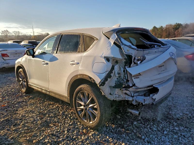 JM3KFBDM2K0593340 - 2019 MAZDA CX-5 GRAND TOURING WHITE photo 2