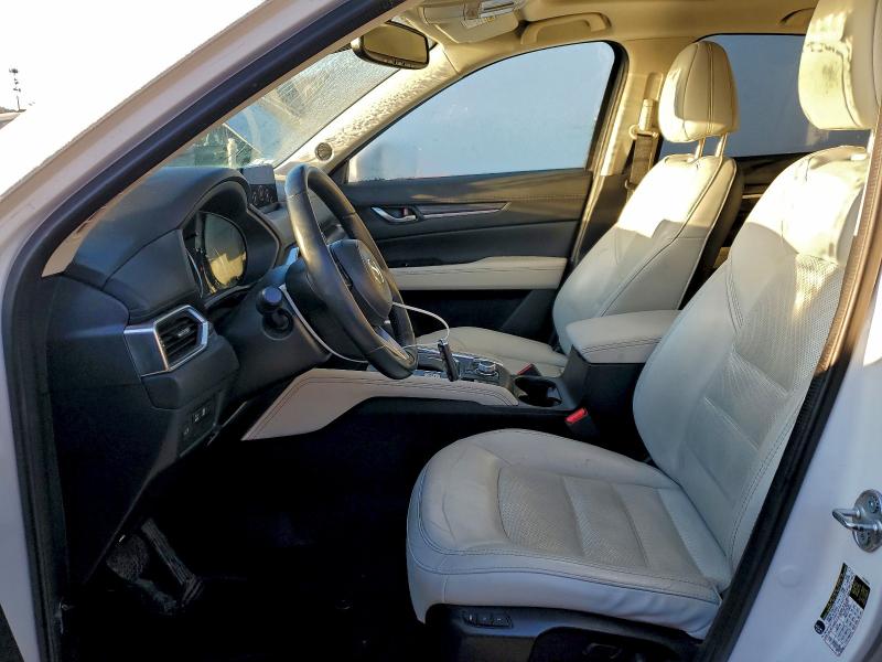 JM3KFBDM2K0593340 - 2019 MAZDA CX-5 GRAND TOURING WHITE photo 7