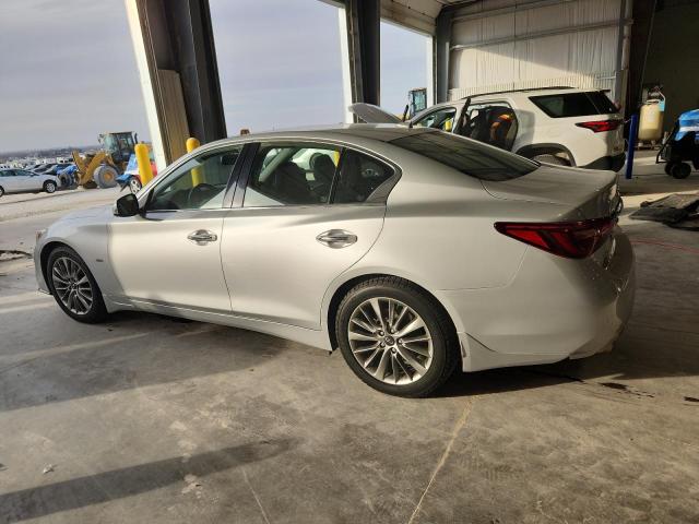 JN1EV7AR0KM551346 - 2019 INFINITI Q50 LUXE فضي صورة 2