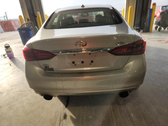 JN1EV7AR0KM551346 - 2019 INFINITI Q50 LUXE فضي صورة 6